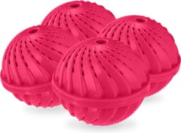wasbol set van 4 - voor wasmachines - tot 90°C - huidvriendelijk - roze — thumbnail 1