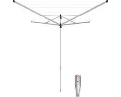 Brabantia Lift-O-Matic Droogmolen - 40 m - met Metalen Grondanker - Metallic Grey — afbeelding 1