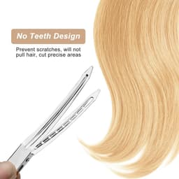 Roestvrije Metalen Duck Bill Haarspeldjes - 24 Stuks, 3,5 Inch - Ideaal voor Kapsels en Styling — thumbnail 4