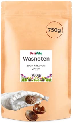 Wasnoten 3kg met 4 Waszakjes - Zeepnoten - Natuurlijk Wassen - 4x750gr — thumbnail 3