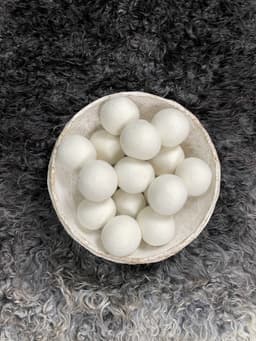 Wolballen Droger - Set van 3 - 100% Wol - Drogerballen - Sneller Drogen Minder Kreuk — thumbnail 2