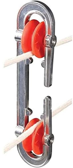Aluminium Waslijn Verspreider voor Zware Belastingen - Katrol Accessoires voor Lange Waslijn — thumbnail 3