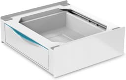 Universele overlappingsset voor wasmachine en wasdroger - 28L lade, veiligheidsgordel, 250 kg draagkracht — thumbnail 1