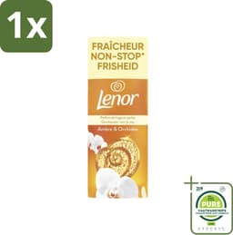 1 x Lenor – Geurbooster – Amber & Orchidee – 12 Wasbeurten – 155 g - Geurparels - Wasgeur - Luxegeur - Orchidee - Vanille — thumbnail 1