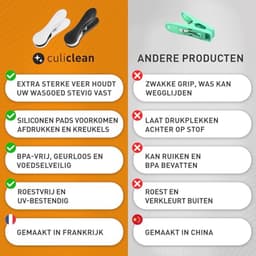 Zachte clips met mandje - Premium wasknijpers voor een duurzaam huishouden — thumbnail 5