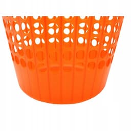 Merkloos Flexibele Opbergmand 26L met Handvatten - Oranje — thumbnail 3