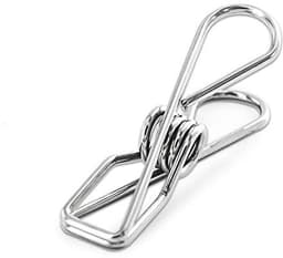 40 Pack RVS Wasknijpers - Duurzame Kleding Pinnen voor Thuis en Buiten — thumbnail 1