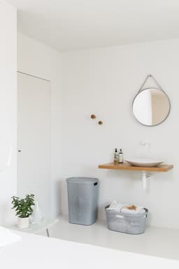 Curver Infinity Recycled Dots Wasmand - 40L - 2 stuks - Grijs — thumbnail 3