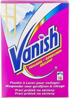 VANISH Waspoeder Voor Witte Gordijnen & Vitrage - Behandelt Vanaf 30°C - 10 Wasbeurten — thumbnail 4