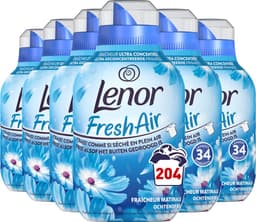Lenor Fresh Air Ochtendfris - Wasverzachter - 6 x 34 Wasbeurten Voordeelverpakking — thumbnail 1