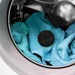 wasbol set van 4 - voor wasmachine - tot 90°C - tot 1000 wasbeurten - zwart — thumbnail 2