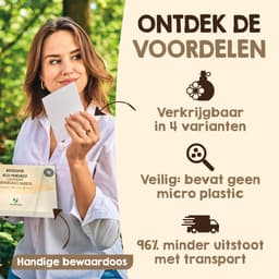 Mr. Green Mind Wasstrips ECO 360 Wasbeurten Parfum Vrij Wasmiddel Milieuvriendelijke Wasstrips Wasmiddel Voordeelverpakking incl. wasverzachter — thumbnail 5