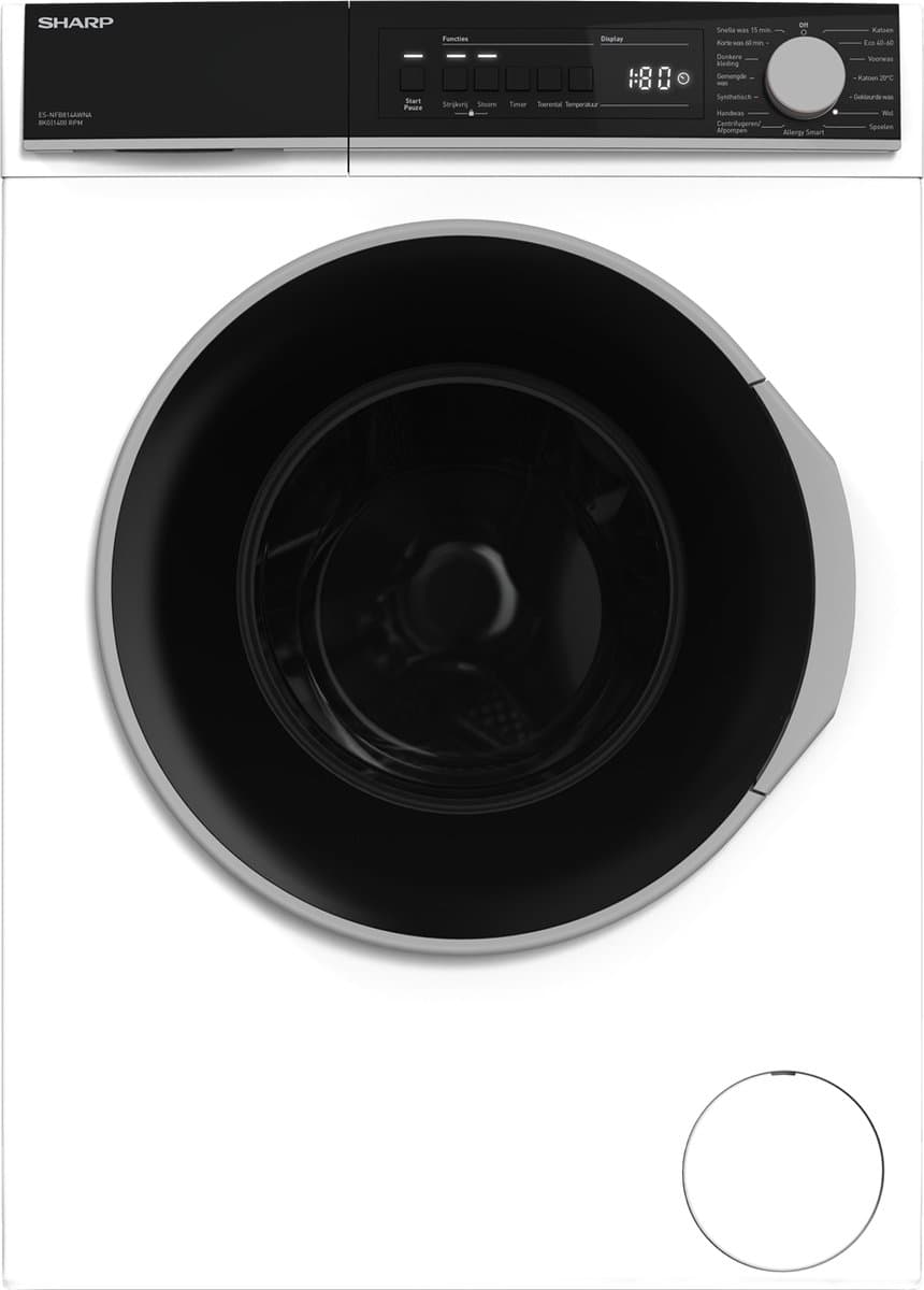 Sharp ESNFB914AWNABX Wasmachine — afbeelding 1