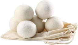 drogerballen voor wasdroger - 6xl stuks 100 % Wol - was bollen - energiebesparend - was droger bollen - duurzamere was - anti pluis — thumbnail 2