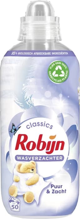 Robijn Classics - Wasverzachter - Puur & Zacht - 50 Wasbeurten — thumbnail 1