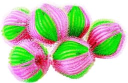 Anti-Pluis Wasbal Set - Nylon Wasmachine Ballen - Wasballen Wasbol - Pluisballen 6 Stuks — thumbnail 3