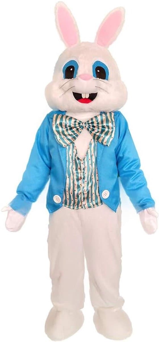 Pluche Bugs Konijn Kostuum Konijn Kostuum Dier Hoofd Masker Halloween Konijn Mascotte Kostuum — afbeelding 1