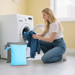 Bags, Natte Dry Bag Waterdichte Reistas, Stoffen Luiertas met Handvat & Rits, Wasbare Reistas Organizer Yogatas — thumbnail 5