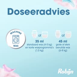 Robijn - Advanced Quickwash Vloeibaar Wasmiddel - Puur & Zacht - 8 flessen - 176 wasbeurten - Voordeelverpakking — thumbnail 5