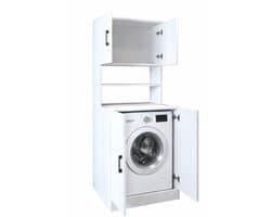 Roomart ATLANTIC-I Wasmachine Ombouwkast 70x180 cm - Overbouwkast - Wit