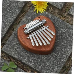 1set Mini Kalimba Piano Houten Piano Voor Muziekliefhebbers Voor Thuisgebruik Geschikt Voor Beginners Draagbaar Multifunctioneel — thumbnail 5