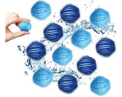 12x Wasballen voor Kleding - Verwijdert Huisdierhaar, Pluisjes & Voorkomt Kreukels
