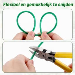 30 M Waslijn voor Buiten Met Stalen Kern - Zware Toepassingen, Balkon, Roestvrij en Waterdicht - 120 Kg LC — thumbnail 5