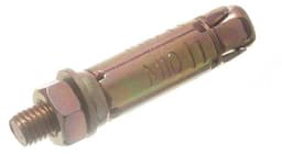 Projecteren Ankerbouten - Bevestigingsbouten - Zware Bevestiging - Roestbestendig Plating - M10 x 75mm - Geel — thumbnail 1