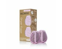 EcoEgg - Drogerballen - 2 stuks 2 geurstaafjes - Spring Blossom - Natuurlijk Alternatief voor Wasverzachter - tot 28% Snellere Droogtijd - Hypoallergeen
