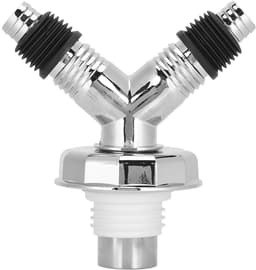 Y-buisconnector Vloerafvoer - Wasmachine Afvoer T-stuk - Keuken Badkamer - Waterslot Anti-geur - 700 mm - Grijs — thumbnail 4