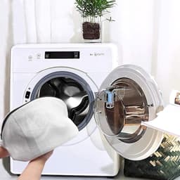 2 stuks mesh waszak voor schoenen, herbruikbare waszakken voor wasmachine, reisopslag met duurzame ritsen, ideaal voor alle soorten schoenen, kleding, sokken, bh's — thumbnail 3