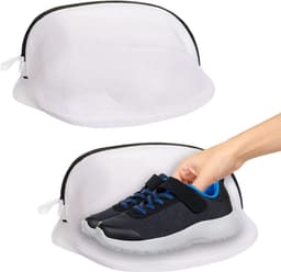 SnelShoppen - Schoenentas met 2 x Waszakken, Waszak met Rits, BH Bescherming, Kousen voor Wasmachine, Ideaal voor Reizen en Opbergen (2 Stuks) — thumbnail 1