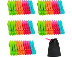 Wasknijpers - Veelkleurig - Extra Sterk - Antislip - Voor Waslijn en Wasrek