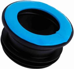 Ring, geurremmende rubberen afdichting, afvoerslang, vervangende set voor toiletpot — thumbnail 5