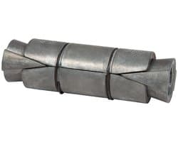 Dubbele Uitbreiding Anker - Bevestigingsanker - Stevig Bevestigen - Corrosiebestendig - 25 Stuks - Zilverkleurig