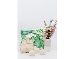 Wol Droogballen Set van 4 - 8 cm diameter