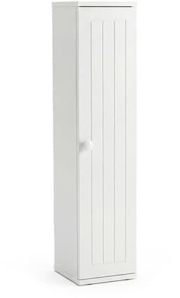 SureDeal® - Badkamerrekk - Vrijstaand Tissue Kast - Afneembare Planken Wit - 17x16x69 cm - Wit — thumbnail 1
