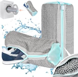 Herbruikbare Waszak voor Schoenen, 2 Stuks, Mesh Tas voor Wasmachine, 39 x 19 cm, Beschermt Schoenen en Verhoogt Wasresultaat — thumbnail 1