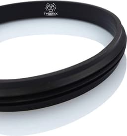 SnelShoppen - Silicone Seals 5 x 80 mm voor Pelletkachels, Hoogte 9 mm, Drievoudige Lipseals, Perfecte Hechting en Waterdicht, Uitzonderlijke Hittebes — thumbnail 2