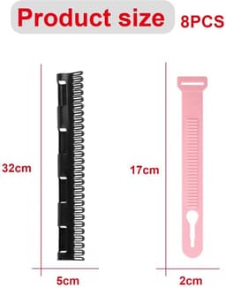 Sokkenhouders voor wasrek - 8 stuks - Antislip functie - Vier kleuren — thumbnail 2