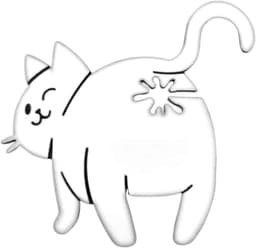 Brood Clips - Tas Houder - Keuken Organisatie - Grappig Kat Ontwerp - 12.7 cm - Meerkleurig — thumbnail 1