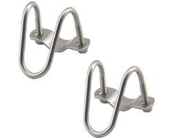 Dailygoody - M8x32x60 Rvs Pijp Clip - U-vormige Klem - Eenvoudig te