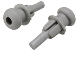 Dailygoods- Pakketclips 2 Stuks - Grijze Plastic Clips - Geschikt voor Citroen Saxo C2/C3 - Xsara Picasso - Voor Bagageplank - Makkelijk te Monteren - Bagageclips — thumbnail 4