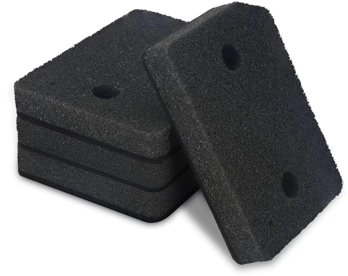9164761 Plintfilter Vervanging geschikt voor Miele T1-droger - Compatibel met Miele T1 warmtepompdroger - Inclusief 4 schuimfilters - Houd uw droger efficiënt en pluisvrij — afbeelding 1