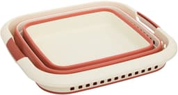 5Five Wasmand - 40L - rood - PP - opvouwbaar - 49 x 49 x 49 cm - flexibel — thumbnail 3