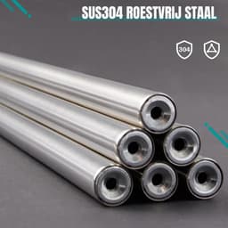 RUX® Wanddroogrek Inklapbaar - Wanddroogrek - Zilver - ‎59cm x 80cm x 19cm — thumbnail 3