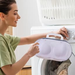 BH-waszak, waszak van fijn net voor 's en lingerie, robuuste ritssluiting, houdt de vormen intact, veilig in de wasmachine, geschikt voor op reis — thumbnail 4