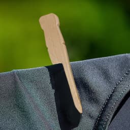 Houten wasknijpers - Kleding spelden - Kleding ophangen - Milieuvriendelijk alternatief - 100 stuks - Natuurlijk — thumbnail 3