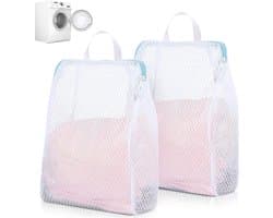 Grote Wasnetten voor Delicate Kleding - Herbruikbare Netten met Premium Rits voor Bh's, Zijde Blouses en Fijne Stoffen (50x60cm)