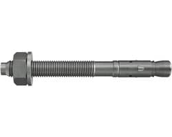 Boutanker RVS - Metaalanker Heavy Duty - Zware Lasten Bevestigen - Hoogste Draagvermogen - 50 Stuks - Zilver